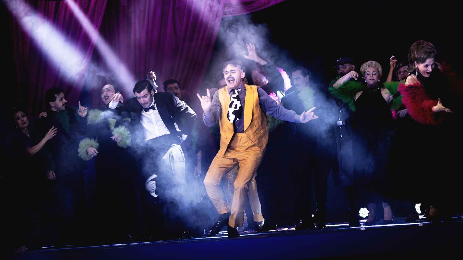 Szene aus der Operette Polnische Hochzeit